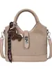 Bolsa de Balde Exquisita Simples Transfronteiriça de Verão 2026 para Mulheres, Bolsa de Ombro Transversal Fashion, Bolsa de Mão de Nicho