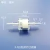 Manguera Flexible Tipo Aguja Mariposa Acero Inoxidable Película Plástica Cambiante Dermashe Instrumento de Agua y Luz Gotero de Belleza Riego Filtro de Gas-Líquido