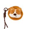 Bolsa para Fone de Ouvido com Cabeça de Boneca Original Tengyi Mochila de Menina Pingente Decorativo Acessórios de Animal Fofo Bolsa de Armazenamento Porta-Moedas
