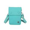 Bolso para Teléfono Móvil para Mujer Verano 2025 Nuevo Bolso Mini Cruzado Lona Color Sólido Simple Combinable Vertical Monedero