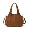 Bolsa de Gran Capacidad para Mujer 2025 Nuevo Invierno Retro Versátil Bolso Cruzado de Alta Gama Bolso de Hombro tipo Tote para Viajar Tendencia