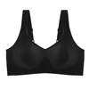 Ropa Íntima de Tira de Gel 3D Sin Costuras para Mujer Verano Fina Push-Up Soporte Suave Sin Aros Chaleco Deportivo para Yoga