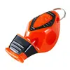 Apito de golfinho profissional sem rolha para árbitro, apito de alta frequência para treinador de competição, apito de plástico para resgate ao ar livre, apito de metal para treinamento esportivo