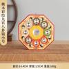 Venta al por mayor del fabricante Espejo Bagua de Nueve Cuadrados Pintado de Madera de Melocotón Espejo Convexo Tallado Colgante Auspicioso para el Hogar Tai Chi Bagua