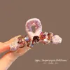 Pinza de Clip de Pedrería de Cristal de Gama Alta Pasador Mediano para el Trasero de la Cabeza de Mujer Pinza de Tiburón Elegante Accesorios para el Cabello Tocado Venta al por Mayor