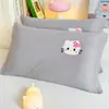 Funda de almohada infantil bordada de toalla de algodón 30X50 Algodón puro Funda de almohada para bebé individual 40X60 Funda de protector de almohada para estudiante