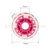 Ventas Directas de Fábrica Ruedas Giratorias de PVC Intermitentes Transfronterizas para Patinetes, Vehículos Infantiles, Equipos y Ruedas para Muebles 70*24mm