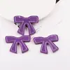 Corazón Girly Cableado Estéreo Cuero PU Lazo DIY Colgante para Bolso Hecho a Mano Materiales Decorativos Accesorios Pequeños