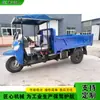 Triciclo a Diesel para transporte de carga em canteiro de obras, caminhão basculante rural para grãos e fertilizantes, alta potência