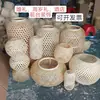 Faroles de Bambú, Decoraciones para Bodas y Cumpleaños, Adornos Colgantes, Accesorios para Fotografía, Boda Estilo Chino, Bambú Tejido Hecho a Mano, Estilo Zen