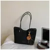 Bolsa grande portátil transfronteiriça para mulheres 2026 novo modelo simples diária moda bolsa tote grande capacidade bolsa de ombro moderna