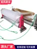 Limpiador de cepillo rodillo sin motor para minas de carbón, fábricas de cemento y arenisca, cintas transportadoras, rodillo de cepillo de cerdas de nylon resistente al desgaste