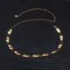 Cadena de Cintura de Mariposa para Mujer, Diseño Nuevo, Cadena de Cintura Decorativa Retro, Adecuada para Vestidos y Trajes, Cinturón de Moda, Estilo Europeo y Americano