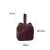 Bolsa de Tecido para Armazenamento de Xícaras de Chá, Acessórios para Cerimônia do Chá, Bolsa Portátil para Viagem ao Ar Livre para Conjunto de Chá, Bolsa para Evento de Chá, Tamanho Pequeno