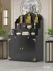 Mesa de Ofrendas Estilo Tibetano de Tres Niveles Sala de Estar Nuevo Estilo Chino Hogar Altar de Incienso Santuario Altar de Buda de Tres Niveles Salón Altar de Práctica Taoísta Nicho Budista Estatua de Buda