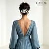 Peine de flores de cerámica Mori hecho a mano con perlas y diamantes de imitación, estilo antiguo, accesorio para el cabello hanfu, tocado de boda Xiuhe