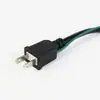 Venta directa enchufe de alimentación de tres polos certificado PSE estándar japonés enchufe japonés de tres clavijas con cable a tierra extremo de tres clavijas estándar japonés