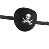 Parche para ojo de Cíclope estilo pirata surco estrabismo ambliopía cubierta parche para un ojo borde de bloqueo de luz tridimensional encuadernación máscara de protección ocular