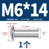 Jinchao Gb867 Rebite Sólido de Aço Inoxidável 304 com Cabeça Semi-Redonda Rebite de Cabeça Redonda Rebite Sólido M2M3M4M5M6