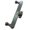 Acessórios para suporte de transmissão ao vivo de cabeça dupla para celular um-dois, rotação 360, adaptador de clipe de transmissão ao vivo para celular 17MM