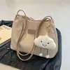 Bolsas de Alta Gama para Mujer 2026 Nueva Moda Elegante Bolso de Hombro Texturizado Trendy Versátil Bolso Tote Tipo Cubo para el Día a Día