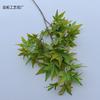 Simulación Hoja de Arce Garra de Pollo Decoración de Arce Paisaje Hojas de Planta Verde Arreglo Floral para Boda Decoración del Hogar Flor Falsa Flor de Seda