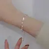 Pulsera con Lazo para Mujer, Nueva Moda, Diseño Sencillo de Nicho, Estilo Minimalista de Alta Gama, Joyería Versátil de Circonita al por Mayor