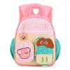 Mochila de alta calidad para niños lindos, nuevo diseño de dibujos animados de verano, suave y linda mochila escolar para jardín de infantes para el regreso a clases