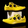 Novos Sapatos de Ciclismo Sem Trava Masculinos e Femininos, Sapatos Esportivos de Estrada, Equipamento de Ciclismo, Sapatos de Ciclismo, Sapatos de Bicicleta, Sapatos com Trava