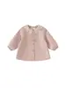 Ropa Infantil Youbao Estilo Coreano Abrigo para Niñas con Cuello de Muñeca de Encaje, Top para Niños Pequeños Primavera y Otoño con Lazo, Ropa Infantil Suave