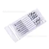 8 línea de tiro de cebra línea de anzuelo pintura de flores pintura de flor pluma de fototerapia pluma de uñas ocho piezas solo traje herramientas varilla corta blanca