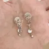 Presilhas de Orelha Borboleta Cravejadas de Diamante para Mulheres, Design Delicado e Elegante, Presilhas para Cartilagem Auricular sem Furo, Brincos Pequenos e Versáteis para Mulheres