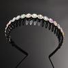 Diademas al por mayor, Diademas con dientes, Antideslizantes, Pasadores simples, Pasadores versátiles, Diademas para lavarse la cara, Pasadores para mujer, Diademas, Accesorios
