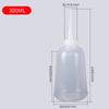 Botella de boca puntiaguda de 300 ml, botella dispensadora, botella para pigmentos, botella para aceite con goteo, botella de lavado de 500 ml