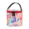 Bolsa Transfronteriza para Almacenamiento de Hilo, Bolsa Cubo Pequeña para Almacenamiento de Lana, Almacenamiento Portátil para Herramientas de Tejido, Cierre con Cremallera con Orificios, No se Atasca