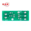 Módulo de Aislamiento Optoacoplador de 1 Vía Pc817 El817 3V-5V 12V 24V Aislador Fotoeléctrico Base de Riel Plc