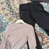 Camiseta básica de manga larga con cuello redondo, corte slim, estilo americano, elástica, adelgazante, tejido cepillado, capa base, top interior, otoño