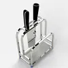 Suporte de Faca de Aço Inoxidável Rack de Tábua de Corte Rack de Armazenamento de Cozinha Suprimentos Rack de Armazenamento de Tábua de Corte Rack de Armazenamento de Tábua de Corte Suporte de Faca Faca