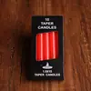 Vela doméstica vermelha e branca iluminação jantar à luz de velas de emergência adereços romântico sem fumaça casal hotel vela de haste longa transfronteiriça