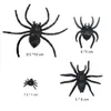 Arañas Falsas Arañas de Halloween Arañas de Plástico Varios Estilos Se Pueden Mezclar y Combinar Juguetes Transfronterizos de Amazon