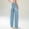 Jeans de tiro alto, adelgazantes, con pierna curva para mujer, nueva colección otoño 2026, pantalones de pierna ancha elegantes y versátiles, elegantes y adecuados para el trabajo, diseño de pierna recta