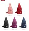 2023 nuevo bolso cruzado de pecho para mujer, moda hilo bordado rómbico, bolso bandolera de hombro, calle, nailon, simple, bolso de pecho