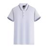 Camisa polo roupa de trabalho camiseta logo personalizado macacão corporativo camiseta publicitária cultural lisa diy verão manga curta atacado