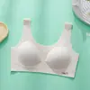 Sujetador Push-up Pecho Pequeño Sujetador Cómodo de Soporte Suave Chica Espalda Bonita Sin Aro Metálico Copas Fijas Chaleco Ropa Interior