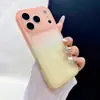 Ins super quente instantaneamente se torna 17 silicone iPhone17promax janela grande compatível Apple 15 capa de telefone 16ProMa