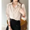 Camisa de Chiffon Feminina 2021 Primavera e Verão Nova Solta Emagrecimento Design Fashion Camisa Branca Sobreposta Nicho Base Proteção Solar