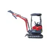 Las excavadoras pequeñas se pueden equipar con una variedad de accesorios. Comercio Exterior Exportación 1.8 Toneladas Micro-Excavadora Agrícola Gancho Máquina