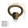 Jingmao Nuevo Color Bronce Chino Hilo 8mm Cajón Vintage Aleación Manija Mueble Caja de Madera