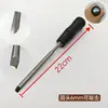 Herramienta raspadora para limpiar lodo de aceite de polea de tracción de elevador Rueda de limpieza de cable de acero surco Limitador de velocidad Lodo de aceite en el surco de la rueda
