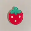Fruta Fresca Fresa Acrílico Parche Accesorios para el Cabello Pasador Hecho a Mano DIY Imán para Nevera Materiales Adornos Estilo Lujo Ligero
